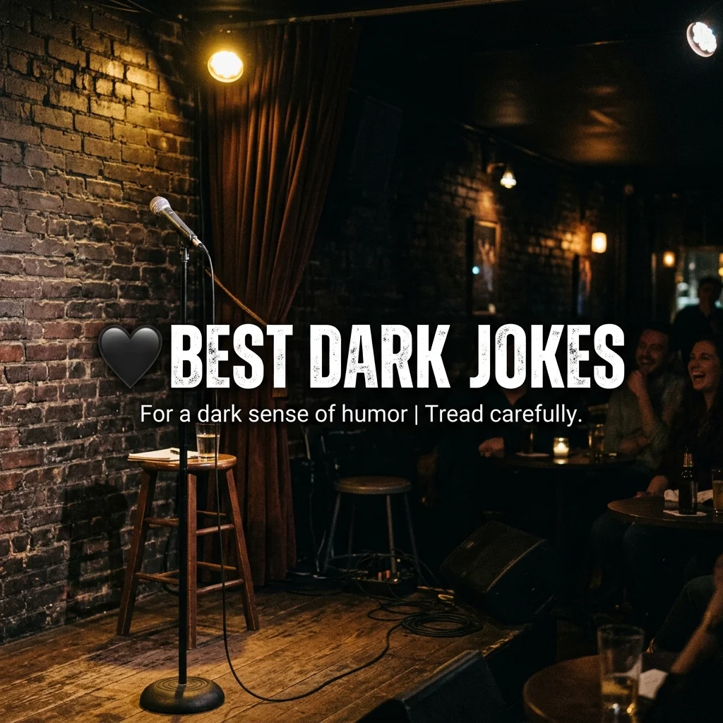 🖤 Best Dark Jokes