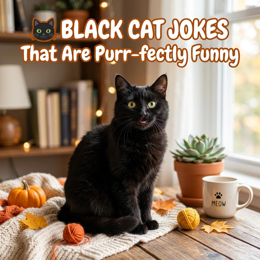 🐈‍⬛ Black Cat Jokes That Are Purr-fectly Funny