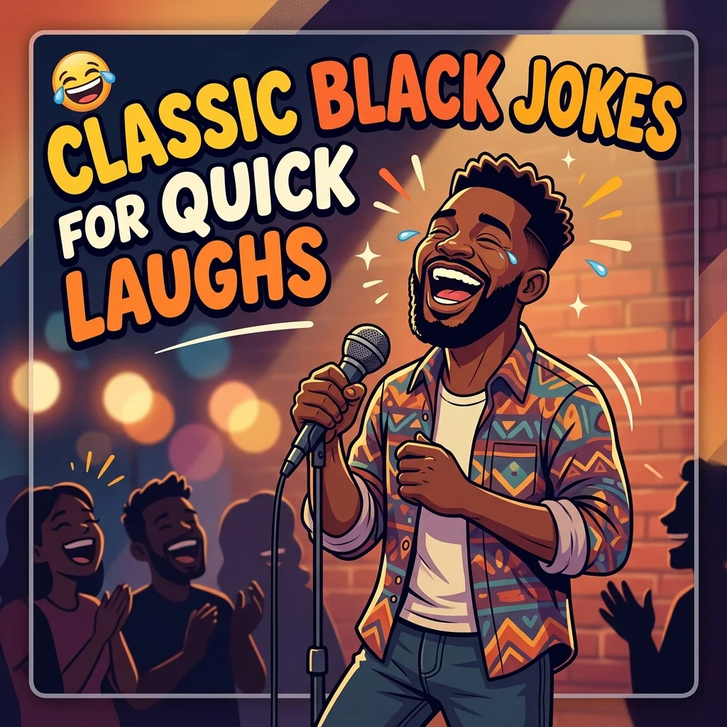 😂 Classic Black Jokes for Quick Laughs