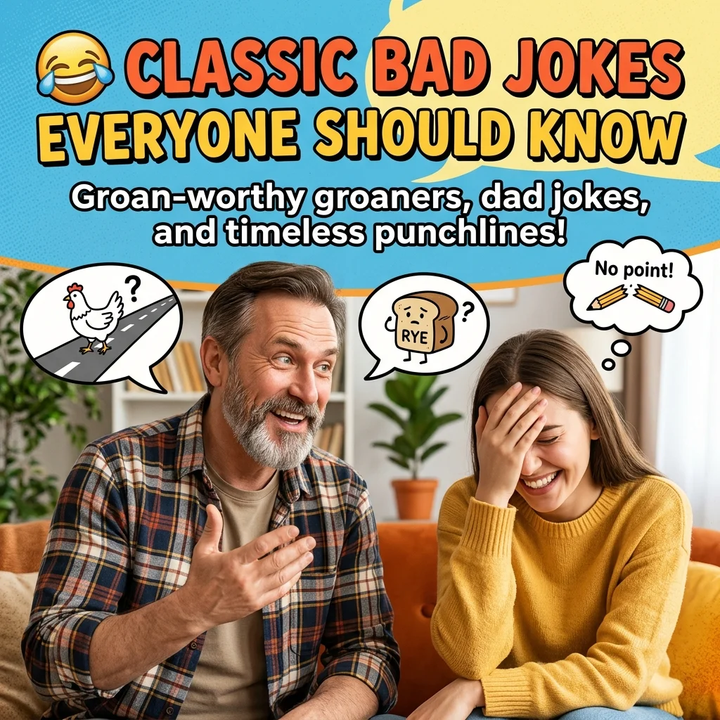 ๐ Classic Bad Jokes Everyone Should Know