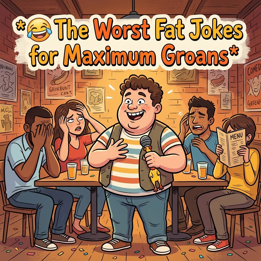๐ The Worst Fat Jokes for Maximum Groans
