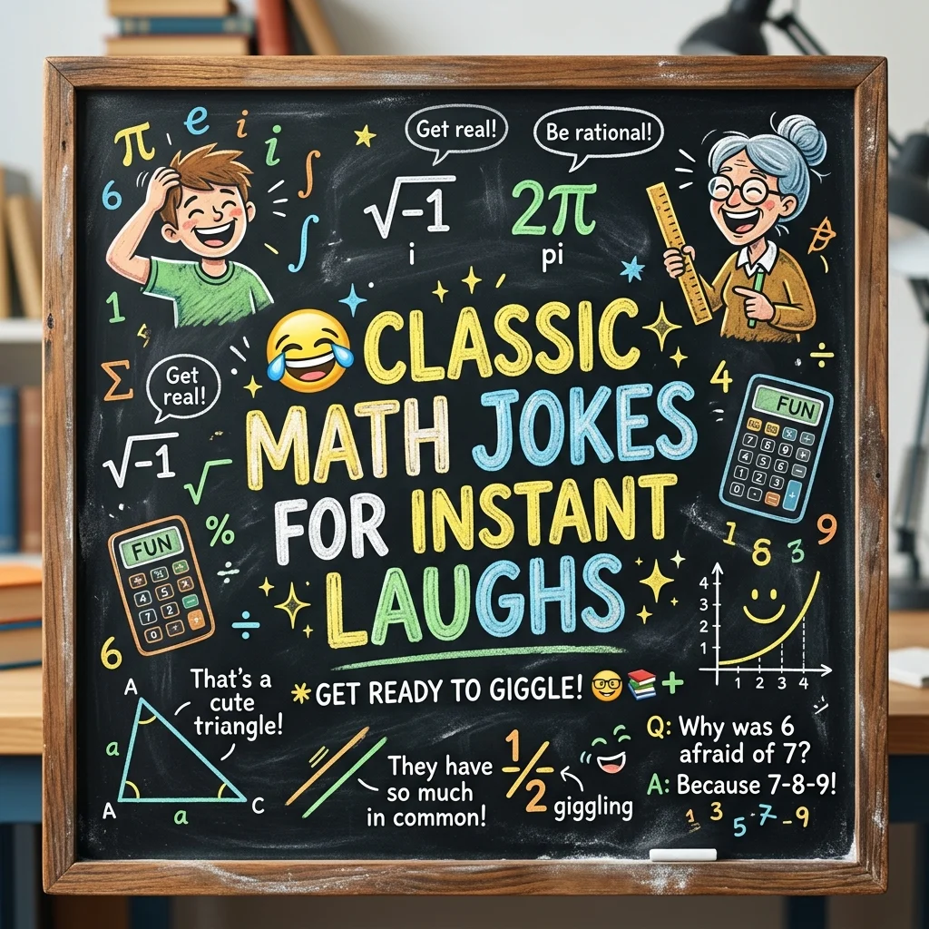 ๐ Classic Math Jokes for Instant Laughs