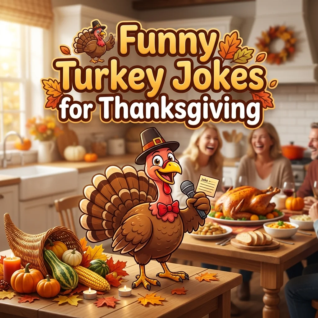 π¦ Funny Turkey Jokes for Thanksgiving