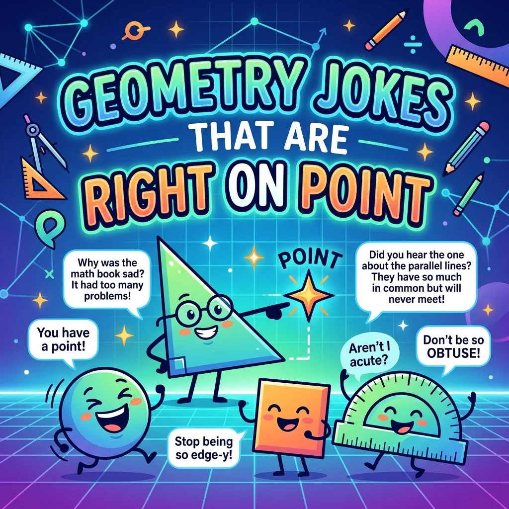 ๐ Geometry Jokes That Are Right on Point