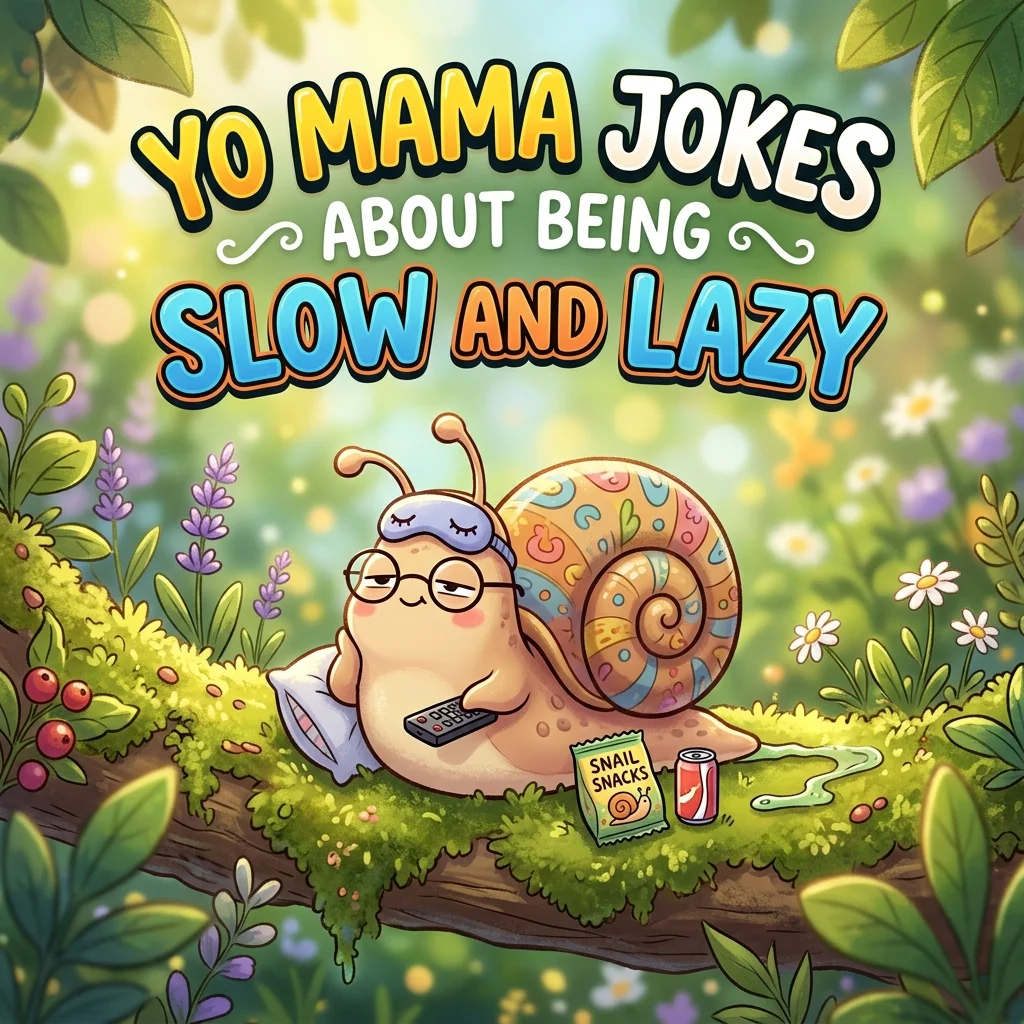 ๐ Yo Mama Jokes About Being Slow and Lazy