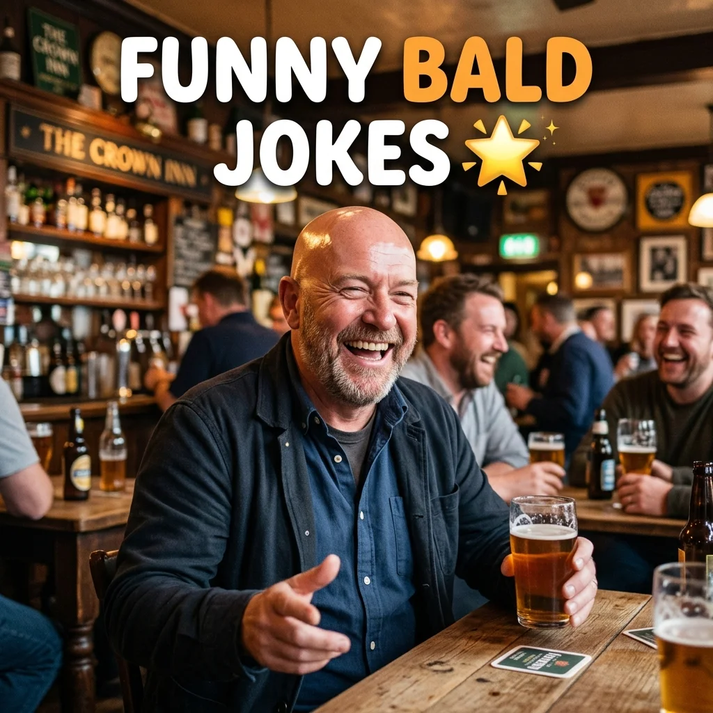Funny Bald Jokes 🌟